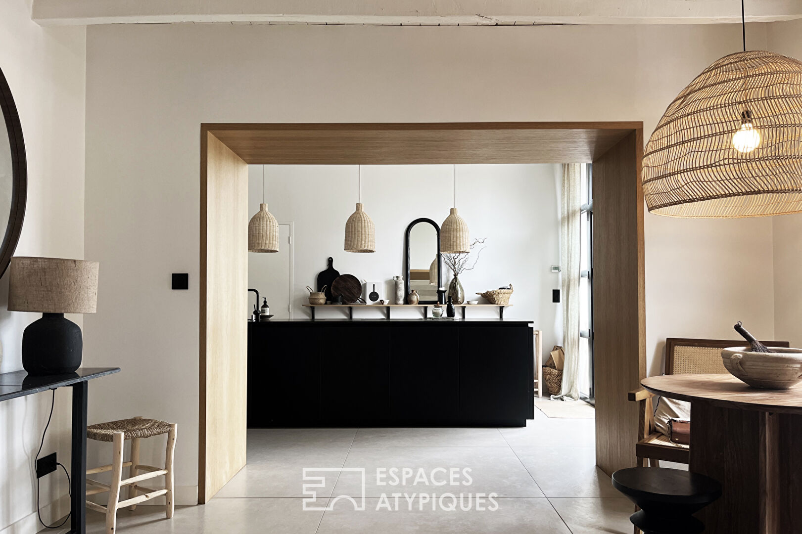 Longère du XIXème rénovée dans un style moderne
