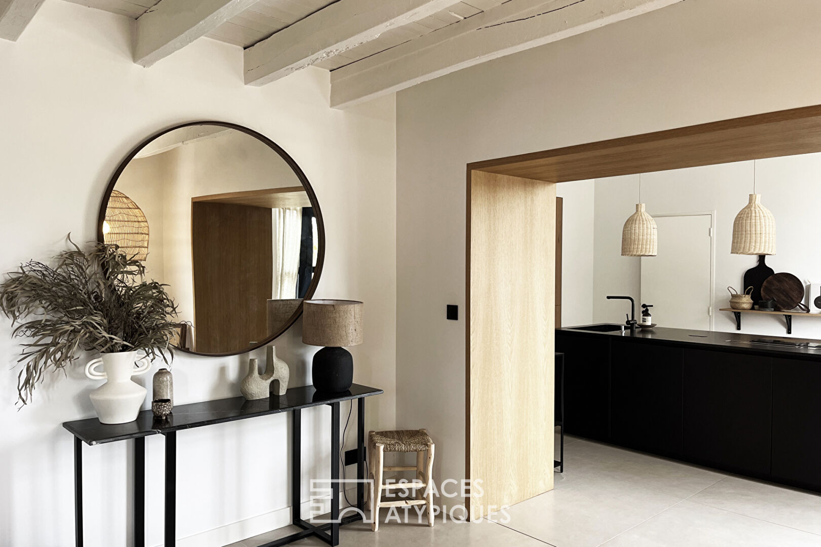 Longère du XIXème rénovée dans un style moderne