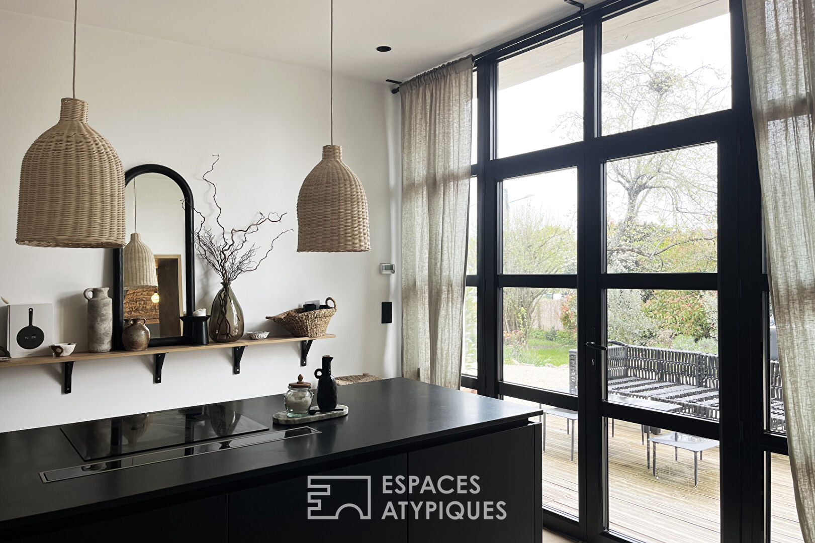 Longère du XIXème rénovée dans un style moderne