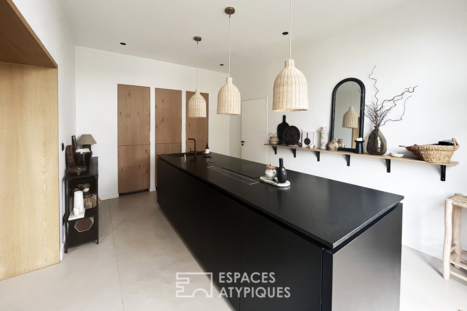 Longère du XIXème rénovée dans un style moderne