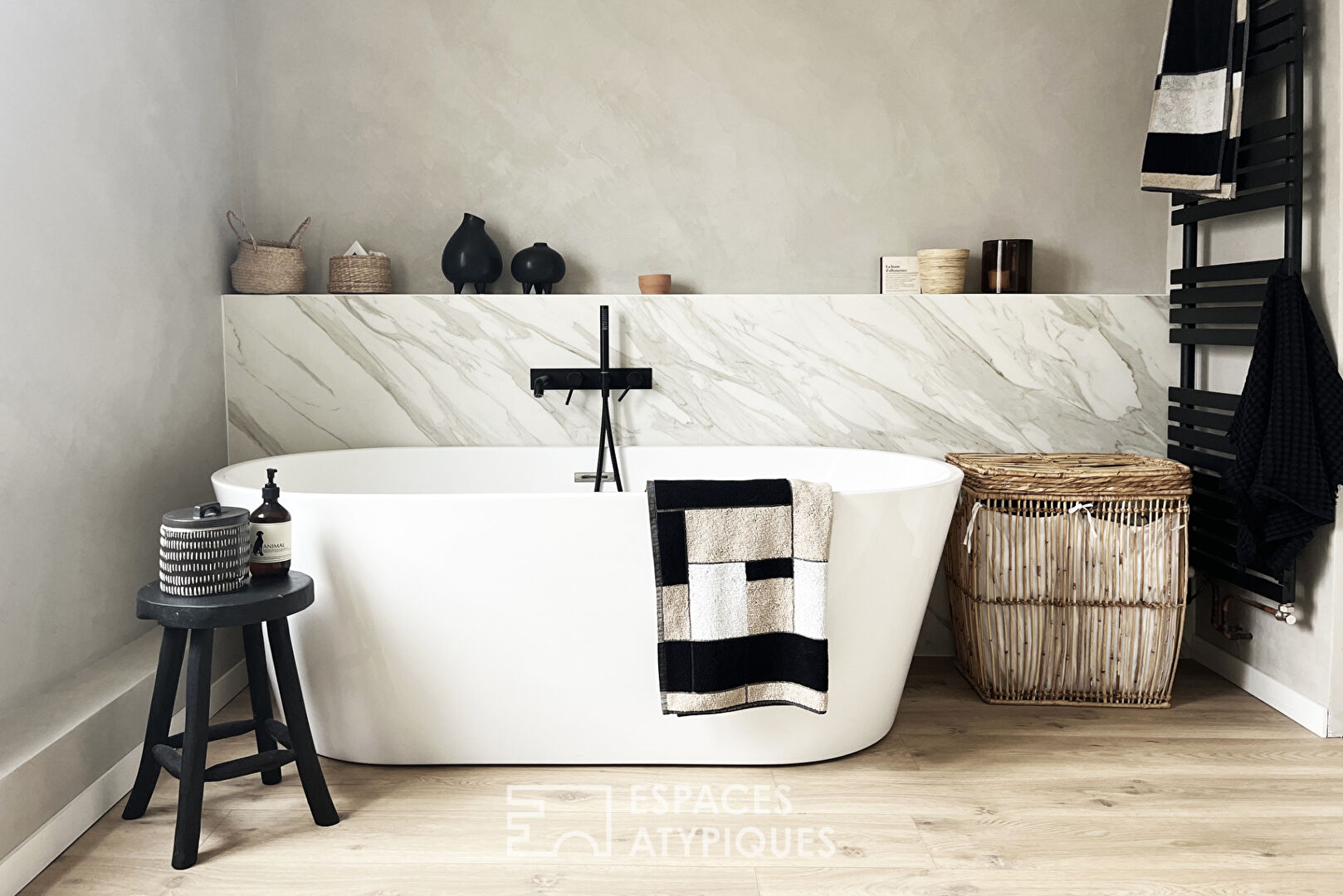 Longère du XIXème rénovée dans un style moderne