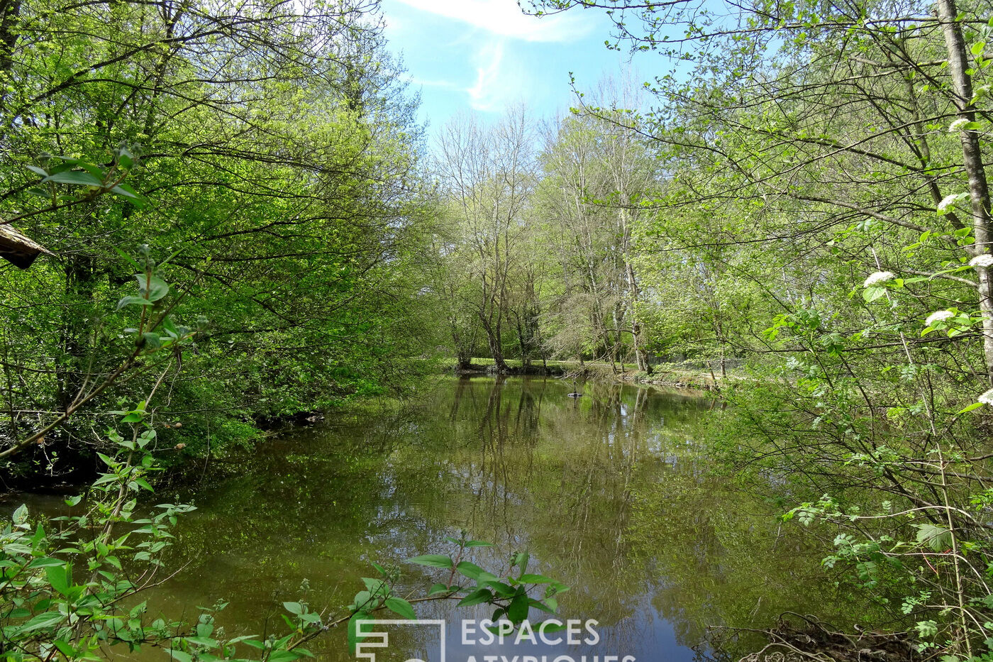 Château dans un parc paysager de 7 hectares