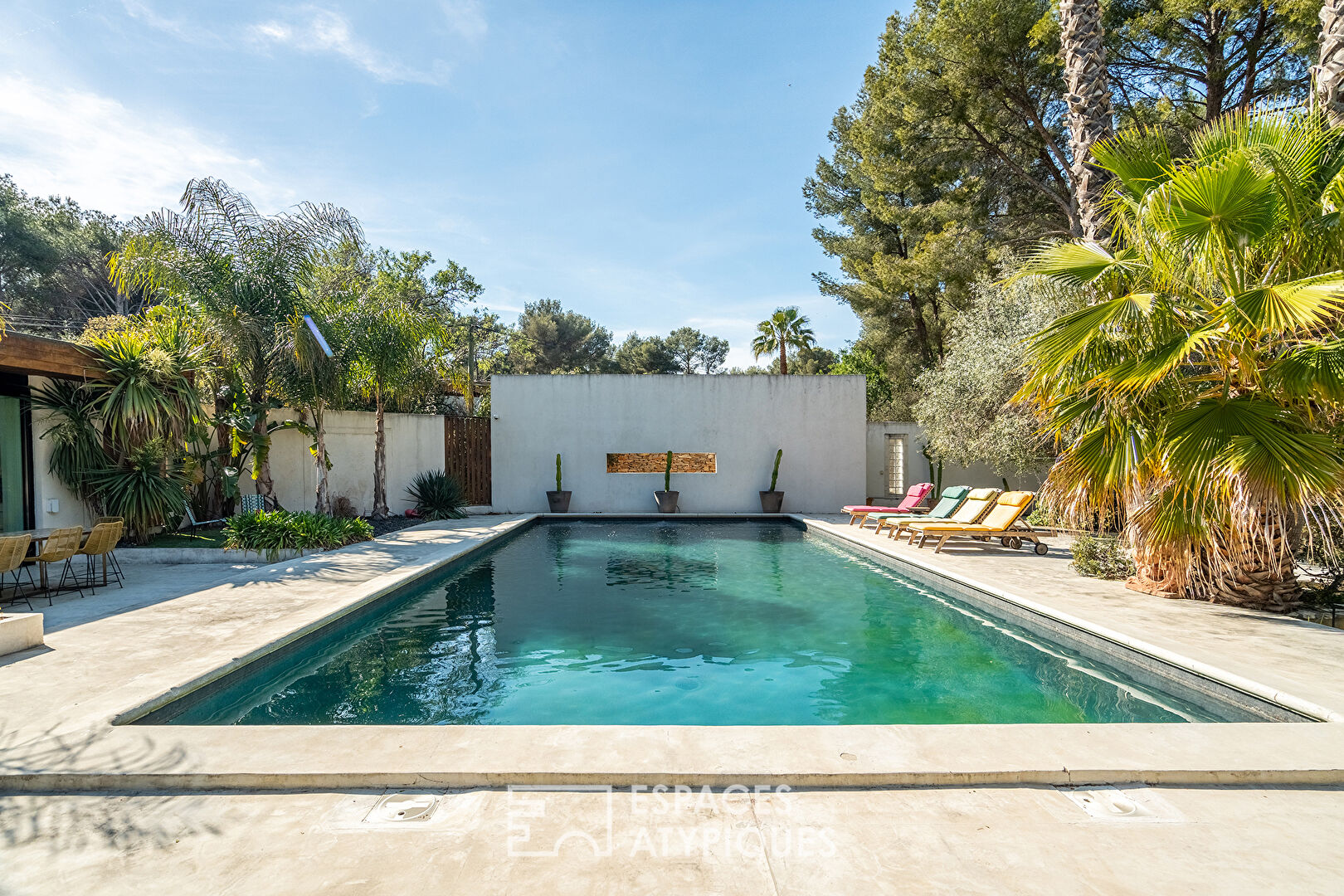 Maison californienne Polpo avec piscine
