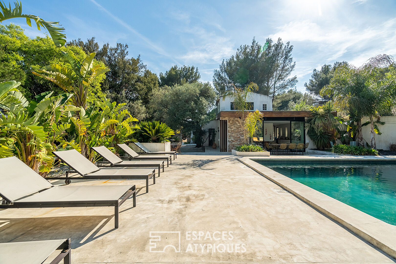 Polpo Californian house with swimming pool