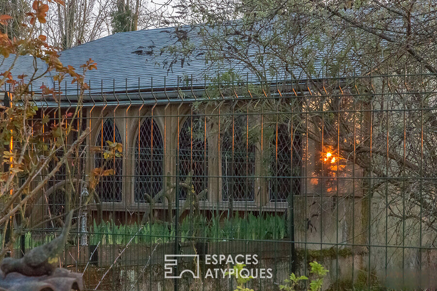 Maison du 19ème et son jardin atypique