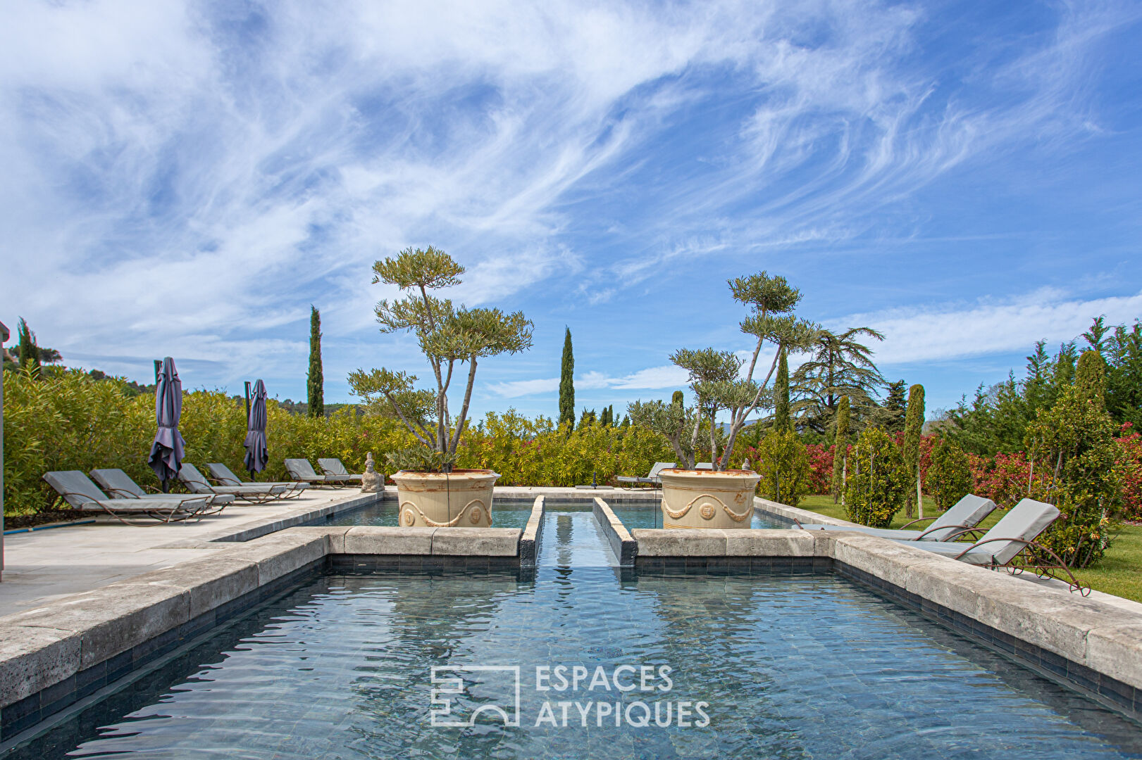 Provencal stone farmhouse idyllic estate