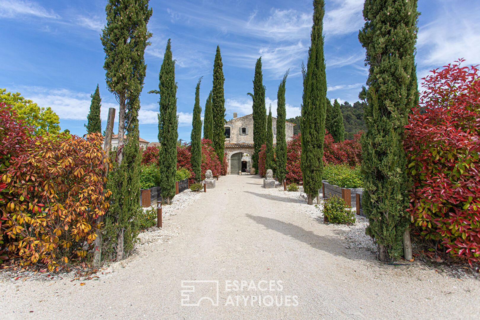 Provencal stone farmhouse idyllic estate