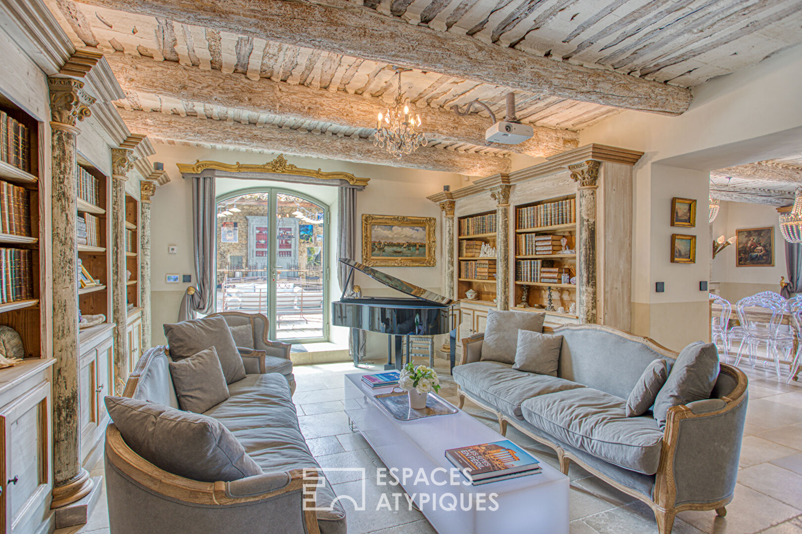 Provencal stone farmhouse idyllic estate