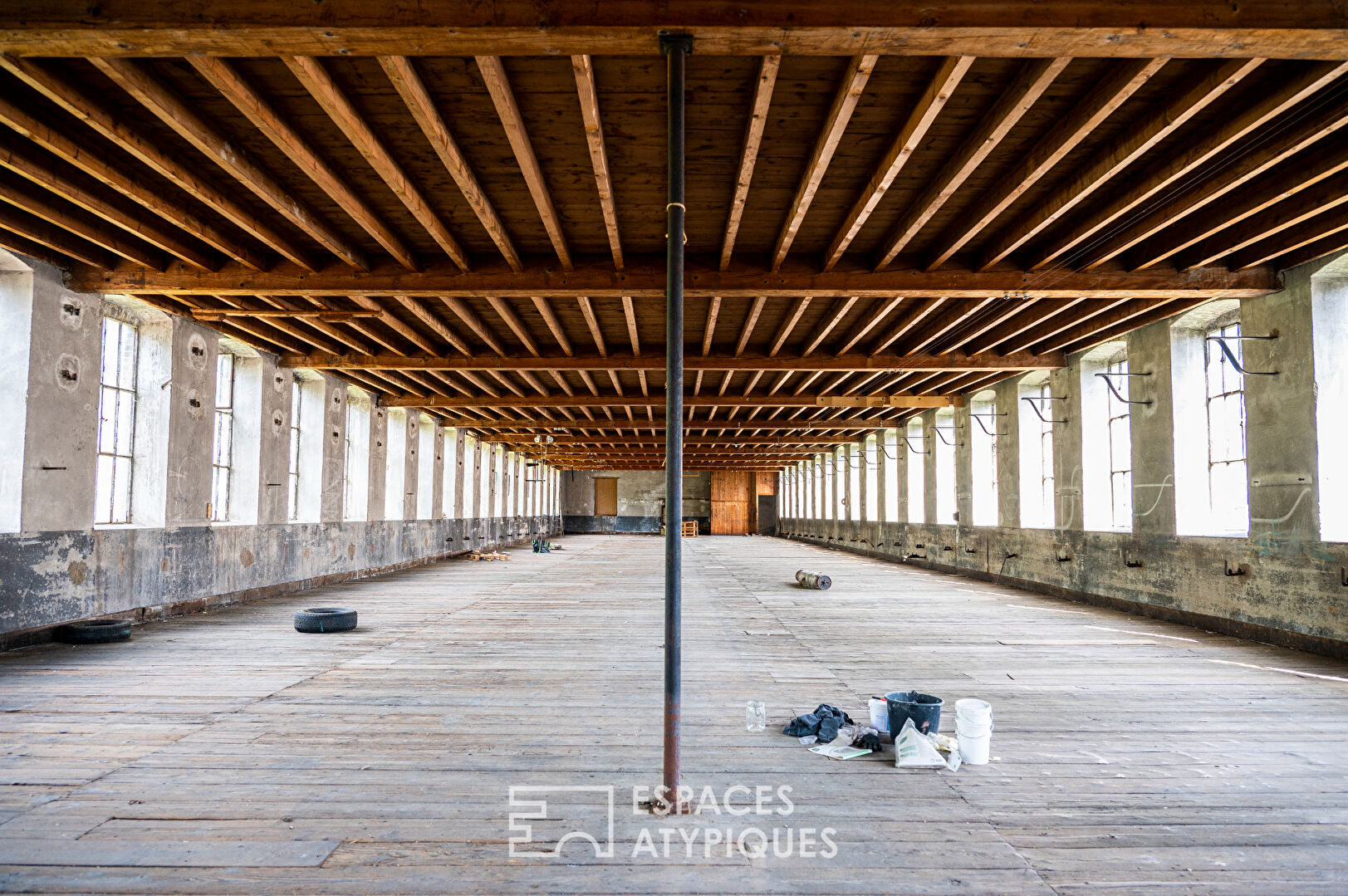 Ancienne usine de tissage du XIXème siècle