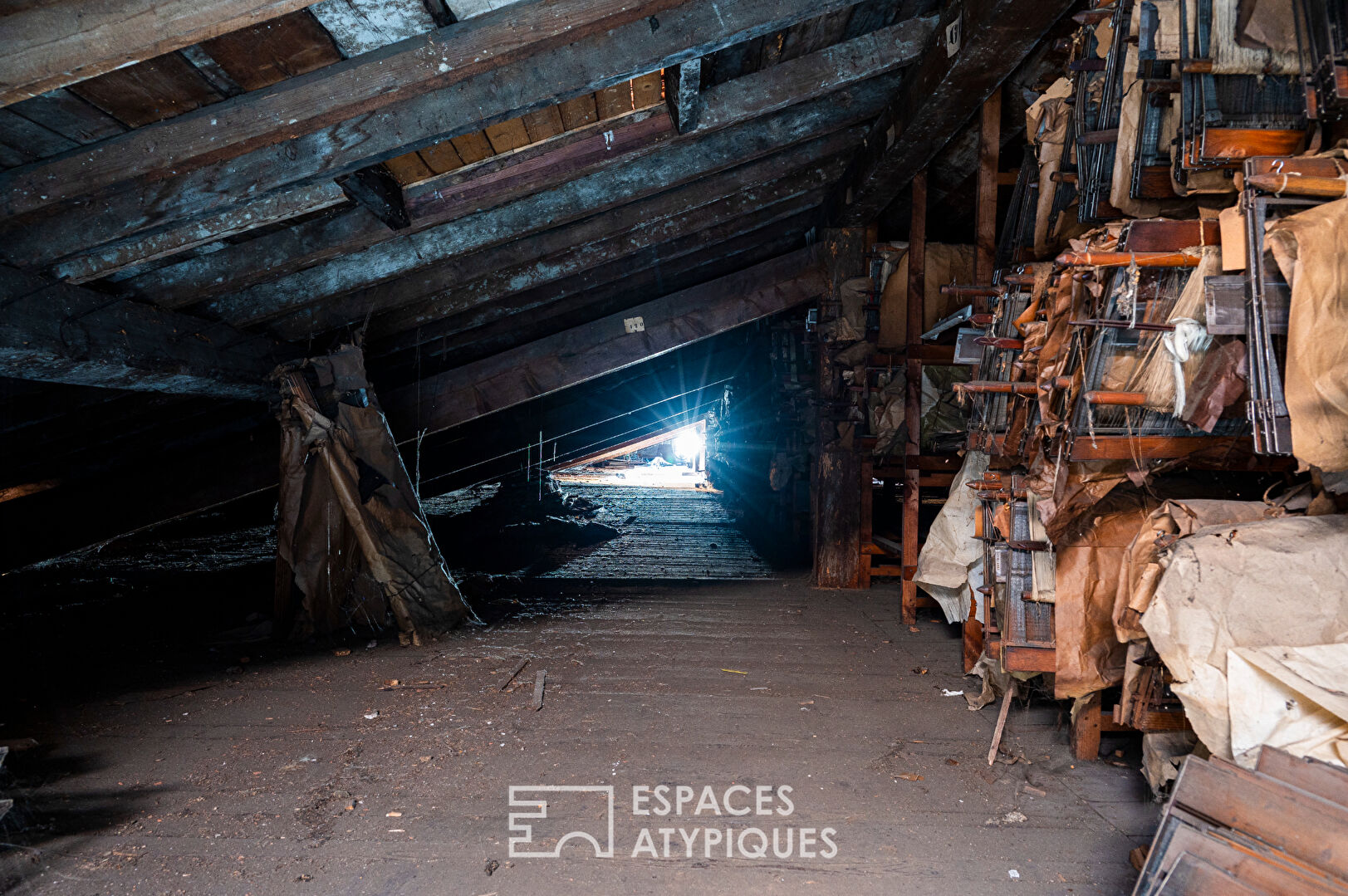 Ancienne usine de tissage du XIXème siècle