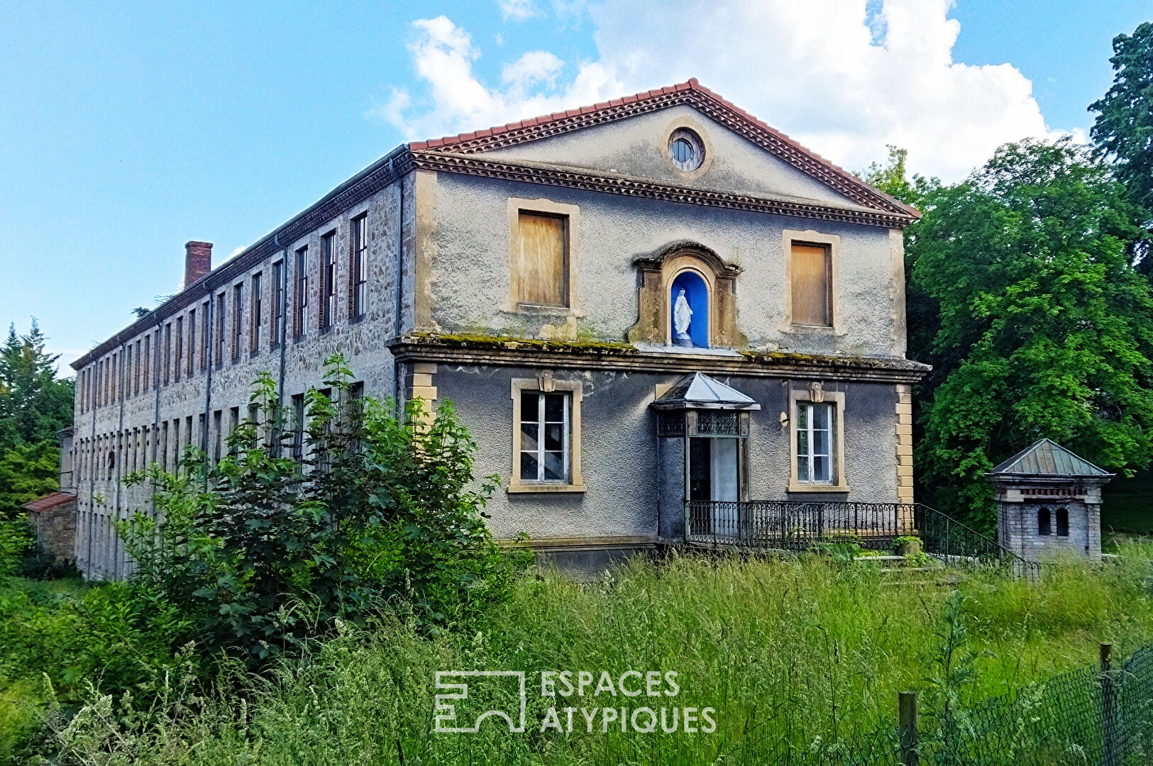 Former 19th century weaving factory