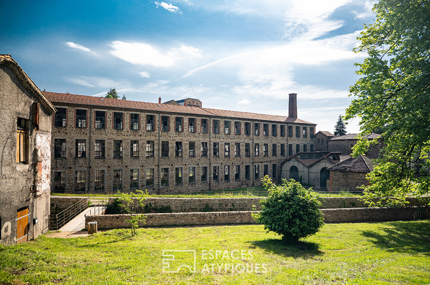 Ancienne usine de tissage du XIXème siècle