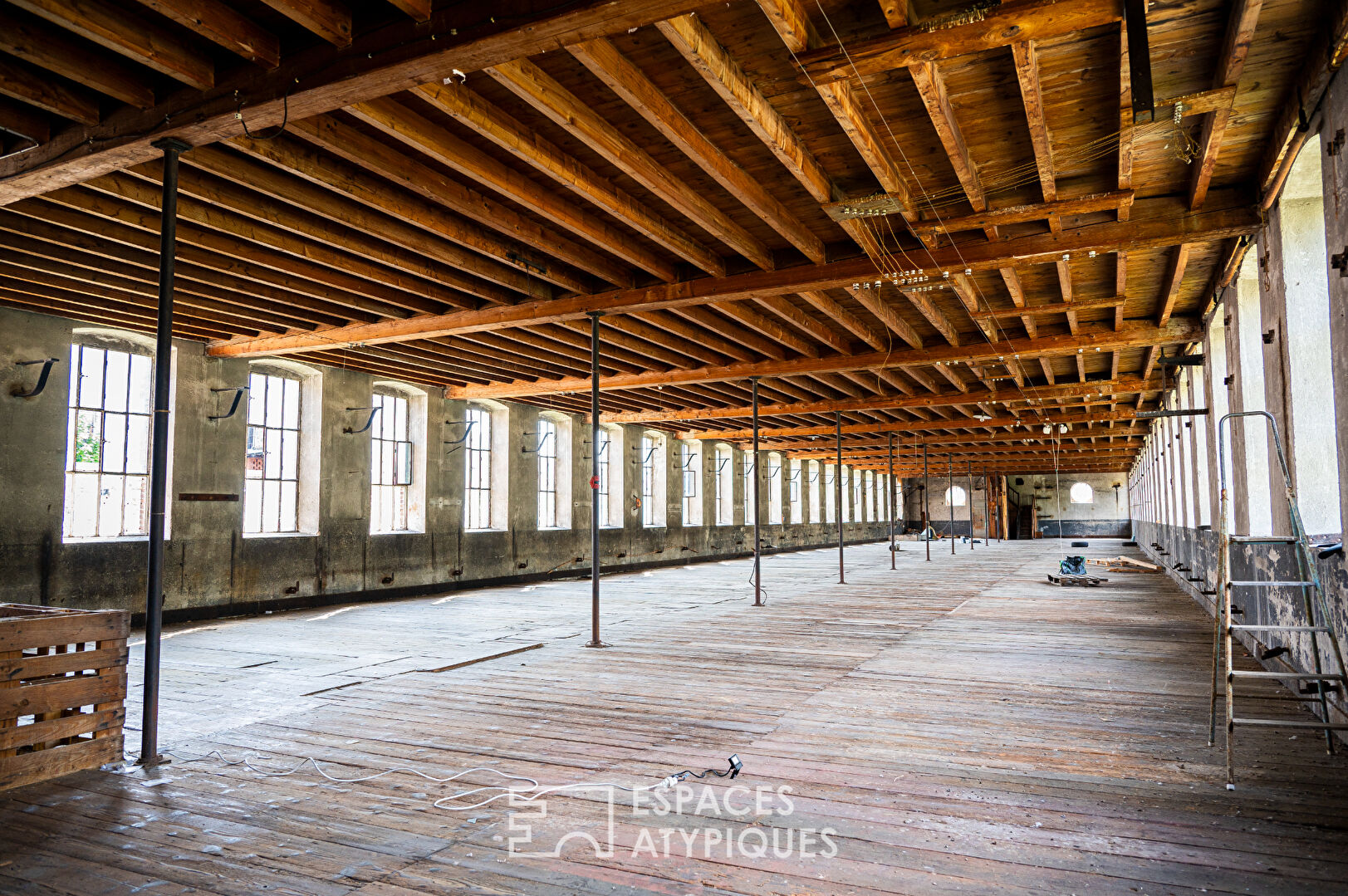 Ancienne usine de tissage du XIXème siècle