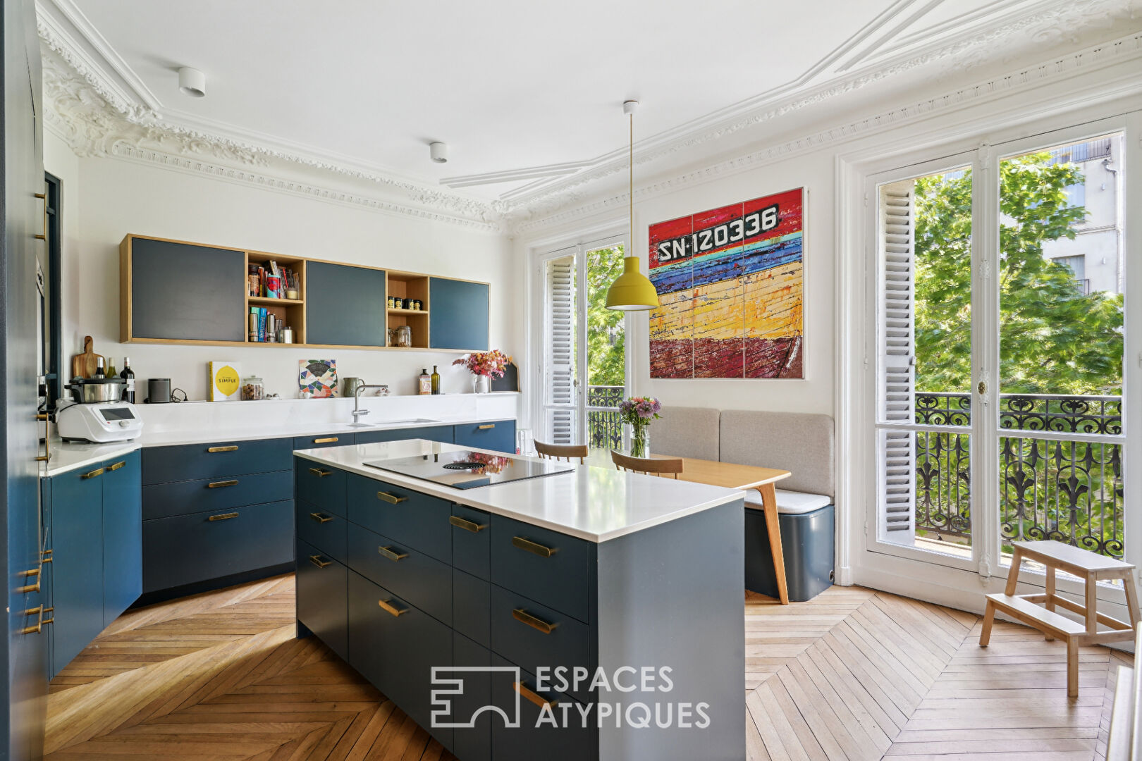 Appartement haussmannien parisien